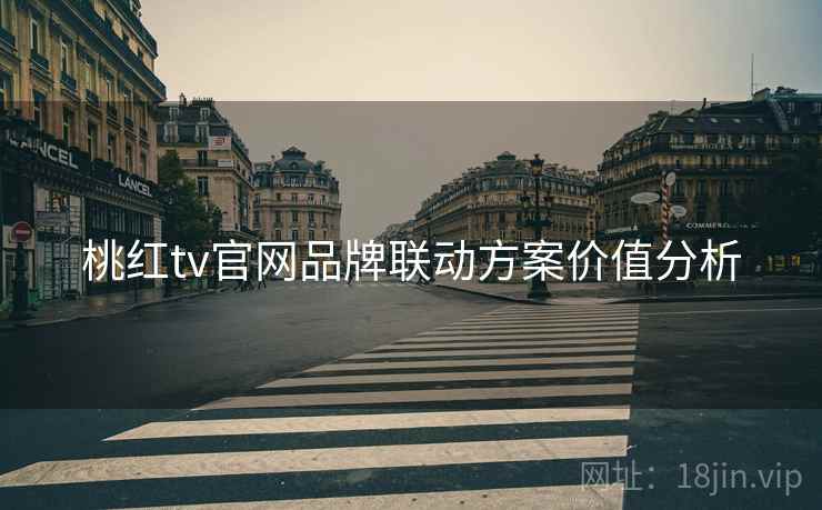 桃红tv官网品牌联动方案价值分析
