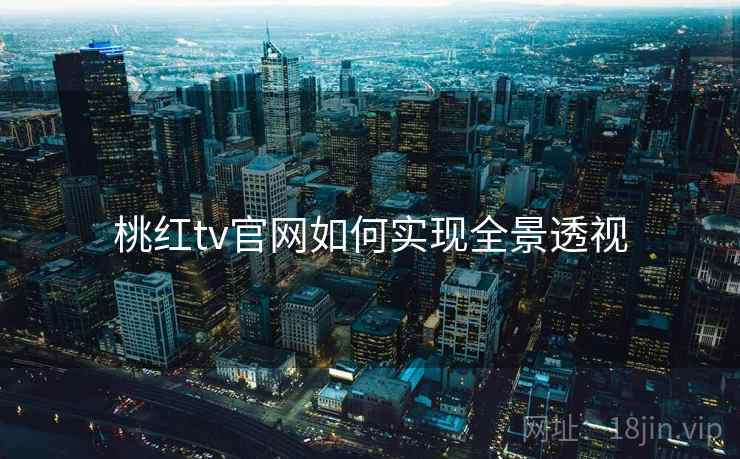 桃红tv官网如何实现全景透视