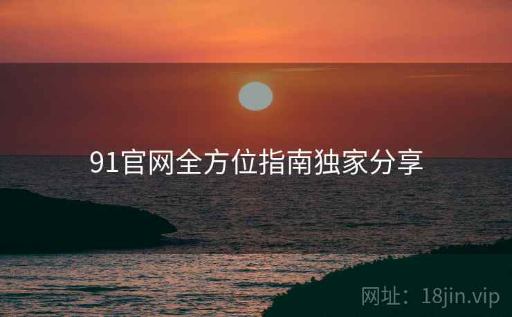 91官网全方位指南独家分享